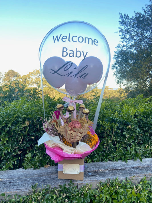 Baby Girl Balloon    -   Pick Up Only